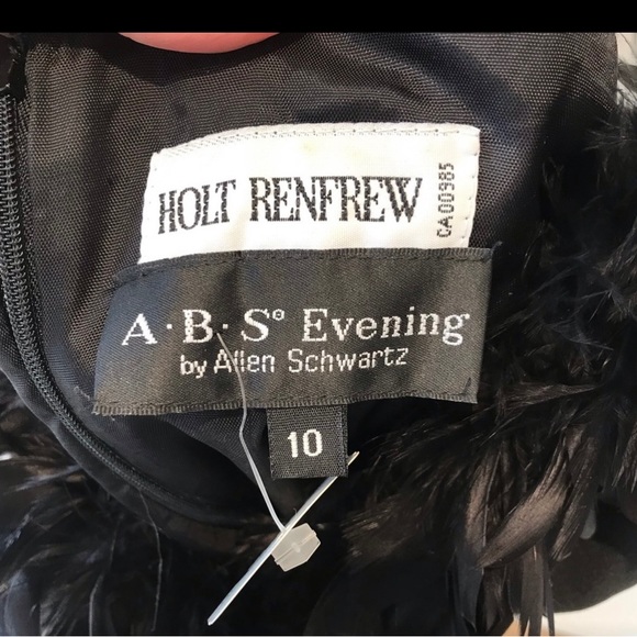Holy Renfrew feather black dress NWT - Picture 10 of 11
